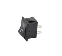 5 uds/10 Uds KCD1 interruptor basculante 2 pines 15x21mm montaje en Panel negro rojo blanco(2P2D Black,5pcs)