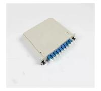 5 uds 1x8 Divisor de Fibra óptica LXG 8 núcleos Paquete Pigtail LC UPC Conector de Fibra óptica acoplador