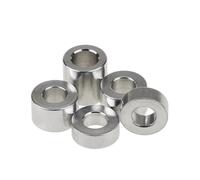 5 uds./20 Casquillo de aluminio M3 M4 M5 M6 M8 M10 M12 Arandela plana Junta(L 25mm,M10x16xL (5pcs))