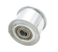 5 uds 24 dientes 5M polea tensora diámetro de rueda 5/6/7/8/10/12/15mm con rodamiento for ancho 15mm/20mm/25mm guía HTD5M polea síncrona(Bore 6mm No teeth,For width 25mm)