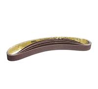 5 uds., 25X762mm, bandas de lijado abrasivas, herramientas de trabajo en madera, papel de arena, pulido de Metal, grano de pulido 60~240 for lijadora de banda(Size:Grit 60)