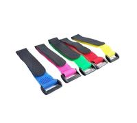 5 uds 2x20 30 45cm Lipo cinta sujetador reutilizable Tie Wrap Compatible con 250 450 500 550 Quadcopter y modelos similares(20CM)