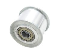 5 uds 30 dientes 3M polea tensora rueda diámetro 5/6/7/8/10/12/15mm con rodamiento for ancho 10/15mm guía 3M engranaje síncrono HTD3M 30 dientes 30T(Bore 15mm No teeth,Width 15mm)