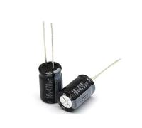 5 uds 400V 450V 1UF 2,2 UF 3,3 UF 4,7 UF 6,8 UF 10UF 15UF 22UF 33UF 47UF 68UF 82UF 100UF 150UF condensador electrolítico de aluminio(400V 100UF 5PCS)