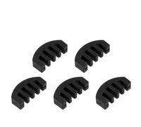 5 uds 5 puntas de goma 4/4 silenciadores de violín silenciadores de práctica de violín práctica de silencio (Color : 5PCS)