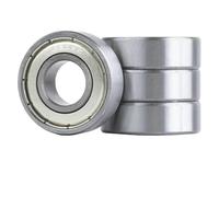5 uds 6200, 6201, 6202, 6203, 6204, 6205, 6206, 6207, 6208 RS ZZ 2RS Rz ABEC-5 rodamientos rígidos de bolas sellados goma rodamiento velocidad(6200 ZZ 10x30x9mm)