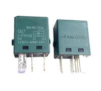 5 Uds 655 Relé De Faro De Automóvil 12VDC 5 Enchufes | Piezas Coche V23074-A1001-X114,8X0 951 253A, Admite Conmutación De Circuito Estable