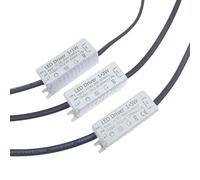 5 uds AC85-265V 1W 3W 5W Controlador LED 1x1W 1x3W 1x5W 300mA 600mA 1200mA fuente de alimentación for luz de exhibición de joyería(1x5W 1200mA)