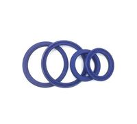 5 Uds Anillo De Sellado De Aceite De Cilindro Hidráulico De Poliuretano ID 12mm Junta for Eje Arandela De Sellado(10x24x6mm x5pcs)