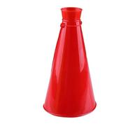 5 uds animadoras trompeta altavoz animar bocina de plástico ventilador fútbol for fiesta cumpleaños Para Partidos(Red)