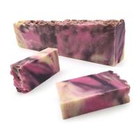 5 Uds. Barra de jabón artesano de Centella Asiática y Rosa Mosqueta (1.2kg) Venta al por mayor - DIY - Jabones naturales a granel - Hecho en España - Atenúa manchas y estrías - Cicatriza