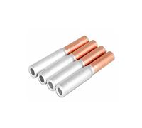 5 uds bimetálico Terminal de engarce Cable conector empalme manga terminal virola, serie GTL compresión cobre aluminio CU-AL tubo(10mm²)