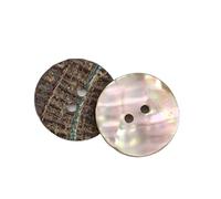 5 uds botones de concha botón redondo de nácar accesorios de costura for prendas de vestir adornos artesanales de colección de recortes(20mm)