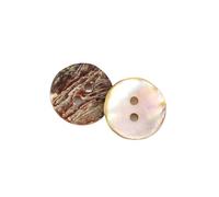 5 uds botones de concha botón redondo de nácar accesorios de costura for prendas de vestir adornos artesanales de colección de recortes(15mm)