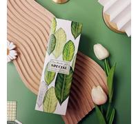 5 uds cajas de papel de turrón de galleta de caramelo gracias Feliz Navidad caja de regalo hecha a mano estilo 18,21,5x7x5cm