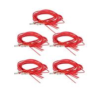 5 Uds Cartucho Calentador DC 24V 40W Calentador de Impresión de Cartucho Accesorio de Impresora 3D de Acero Inoxidable para CR-10S Pro para CR-X para Ender 3 (1 M)