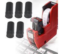 5 Uds Cartucho De Rodillo De Recarga De Rollo De Tinta, Rollos De Tinta De Repuesto De 20 Mm En Pistolas, Precio Pistola Etiquetadora Cartucho Para MX-5500 Pistola De Etiquetas De Precio De 20 MM
