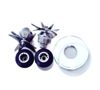 5 Uds, Compatible Con Biolomix,T5300/T5200, Piezas De Repuesto For Cuchilla Licuadora