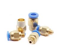 5 Uds Conectores Neumáticos For Piezas De Impresoras 3D Acoplador Unión Rápida 1,75/3mm(10pcs PC4-01)