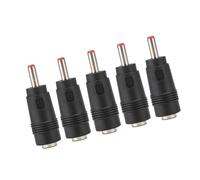 5 Uds Confiable 5,5x2,1 Hembra a 3,5x1,35 MM Macho Conector Adaptador de CC para Cable de Enrutador de Computadora Conversión de Interfaz de Alimentación