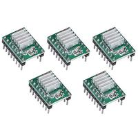 5 Uds. Controlador de Motor Paso a Paso Ramps1.4 A4988 con disipador de Calor para Impresora 3D