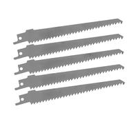 5 uds cuchillas alternas for podar madera, R644GS 6TPI 150x1,2mm hojas de sierra de sab.le de dientes afilados de acero CRV