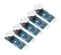 5 uds DC 3,3 V-5 V módulo de zumbador activo módulo de sensor de alarma de pitido para juguetes electrónicos Ardinuo dispositivos de alarma temporizadores
