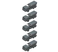 5 Uds DIY Modelo SR-5 Lanzador De Cohetes De Largo Alcance Modelo De Coche Vehículo De Artillería Blindado con Ruedas 1:700 1:350 Modelo De Resina For Educación Militar(1/350 (2.55cm))