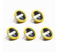 5 uds EEMB LIR2032H batería Recargable 70 mah 3,7 V Pilas de botón de Moneda de Iones de Litio con lengüetas de Soldadura