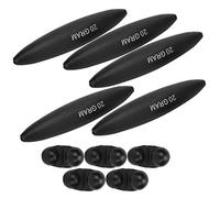 5 uds EVA portátil Pesca Bobbers flotadores de Pesca Siluro flotadores y Campana Accesorios de Pesca al Aire Libre Alta Resistencia Negro(20g)