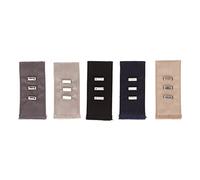 5 Uds Extensor de Cintura, Pantalones Ajustables Suaves Extensor de Cintura Hombres Mujeres Gancho Portátil Extensor de Cintura para Pantalones Falda, Pantalones Vaqueros