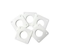 5 uds for Motor paso a paso for NEMA 17/23 amortiguadores/juntas aislantes de PTFE antivibración de 2mm(23)