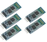5 uds HC-06 HC06 Módulo inalámbrico Bluetooth con Base esclava