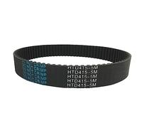 5 uds HTD 5M correa de distribución 415/420/425/430mm longitud 10/15/20/25mm ancho 5mm paso correa de polea de goma dientes 83 84 85 86 correa síncrona (Size : 425mm, Color : 10mm)