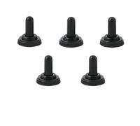 5 uds interruptor de palanca en miniatura unipolar doble tiro ON-OFF-ON/ON-ON 120VAC 6A 1/4 pulgadas montaje MTS-102 103 202 203(MTS-Waterproof cap)