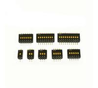 5 uds interruptor DIP DSHP 1/2/3/4/5/6/7/8/10 Bit 1,27mm interruptor de codificación DIP de paso(DSHP 8Bit 5PCS)