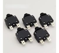 5 uds interruptor térmico disyuntor Protector de sobrecarga 3A,4A,5A,6A,7A, 7.,8A,10A,15A,18A,20A,25A,30A(15a)