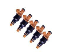 5 Uds Inyectores Combustible 0280150785 Para Volvo 315Cc T5 2.3L Reemplazo De Juntas Tóricas Superiores Piezas Repuesto Reparación Automóvil B5234T Combustible Boquilla