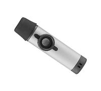 5 Uds Kazoo Profesional, Aluminio Ajustable Metal Kazoo Tono Musical Instrumento Musical para Nios Adultos (Plata