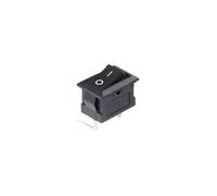 5 uds KCD1-110 KCD1 interruptor basculante plano fino 2 pines Rojo Negro 9,5 * 21MM instrumento a presión for barco pequeño 6A/250V 10A/125VAC(KCD11 3P L-type)