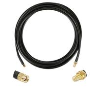 5 uds LMR240 RP-SMA macho a RP-SMA conector hembra puente Coaxial Pigtail for Cables adaptadores de cable de extensión 4G 5G LTE(3Meter RPSMAJK)