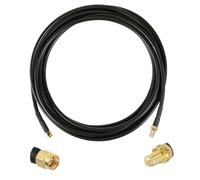 5 uds LMR240 RP-SMA macho a RP-SMA conector hembra puente Coaxial Pigtail for Cables adaptadores de cable de extensión 4G 5G LTE(2Meter SMAJ-RPSMAK)