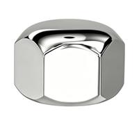 5 Uds. M20-2,5 mm Tuercas de Bellota de Perfil Bajo, Acero Inox A2 V2A