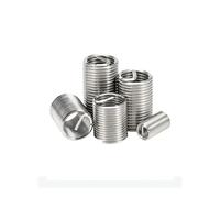 5 uds M22x2.5 1D ~ 2D alambre de acero inoxidable 304 inserto de reparación de hilo, manga for uso automotriz e industrial(M22x2.5x1D)