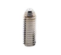 5 Uds M3 M4 M5 M6 A2-70 304 Acero Inoxidable Hexagonal Resorte Bola Émbolo Comida Perno Punto Tornillo(20mm,M4 5pcs)