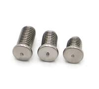 5 uds M6 304 tornillos de soldadura de acero inoxidable pernos de soldadura por puntos tornillo de soldadura(8mm)
