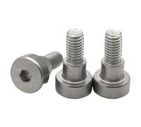 5 Uds M6 M8 M10 D2.5-d12 304 Tornillos De Hombro Acero Inoxidable Pernos Hexagonales Perno Pelador