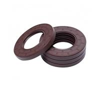 5 uds marco sello de aceite ID 25/26/27/28/29mm TC junta de goma fluorada anillos cubierta doble labio con resorte OD 32-72mm THK 4-12mm(25x45x12mm)