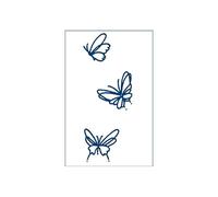 5 Uds Mariposa Jugo De Hierbas Tatuaje Pegatinas Impermeable Cicatriz Que Cubre Tatuaje De Simulación