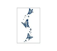 5 Uds Mariposa Jugo De Hierbas Tatuaje Pegatinas Impermeable Cicatriz Que Cubre Tatuaje De Simulación